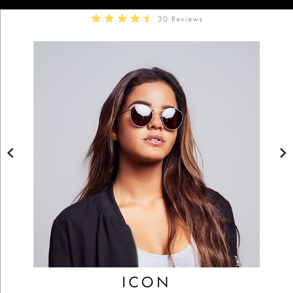NWT MVMT Trendy Round Sunglasses